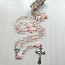 Pink Rose Devotional Rosary of Our Lady
