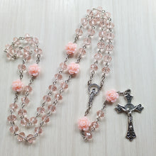 Pink Rose Devotional Rosary of Our Lady