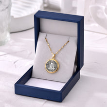 Saint Benedict Guardian Medal Necklace