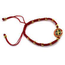 St. Benedict Wealth Bracelet (Red Thread)