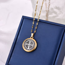 Saint Benedict Guardian Medal Necklace