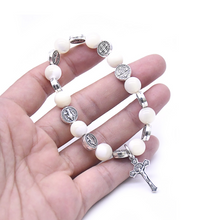 St. Benedict Holy Symbol Rosary Bracelet