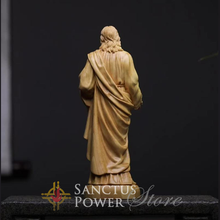 Hand Carved Sacred Heart of Jesus Altar Display
