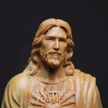 Hand Carved Sacred Heart of Jesus Altar Display