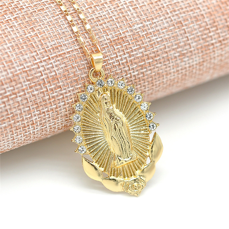 Miraculous Medal with Crystals