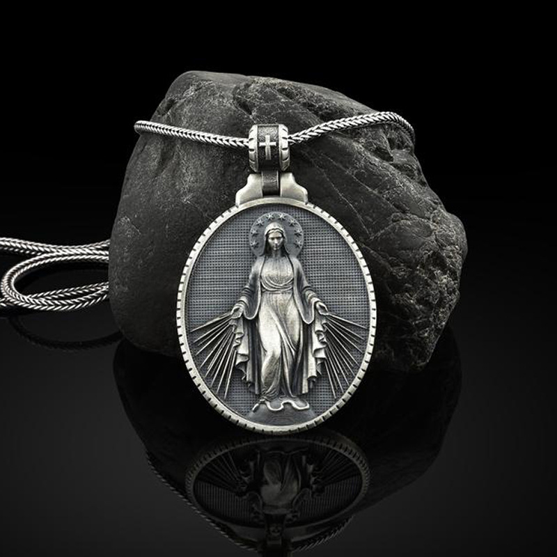 Miraculous Medal Stainless Steel