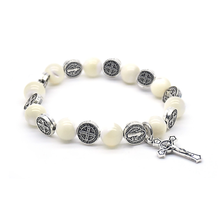 St. Benedict Holy Symbol Rosary Bracelet