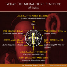 St. Benedict's Symbol Titanium Steel Ring